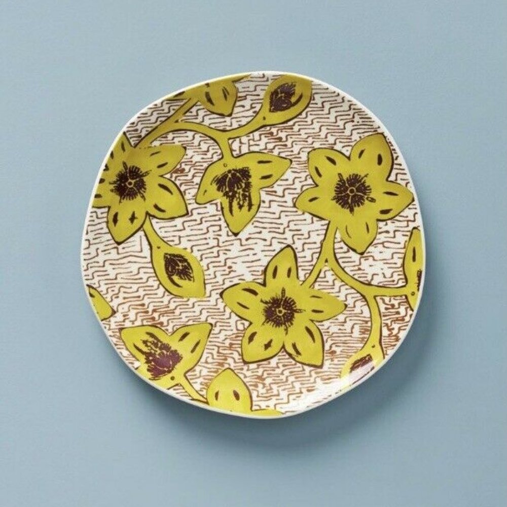 Set of 4 piece Anthropologie Macaria Dessert Plate - Picture 2 of 8